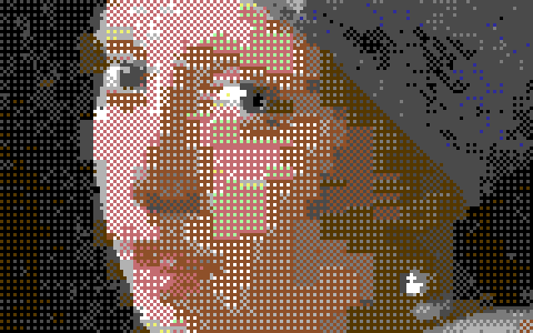 The same detail as hires FLI with sprites