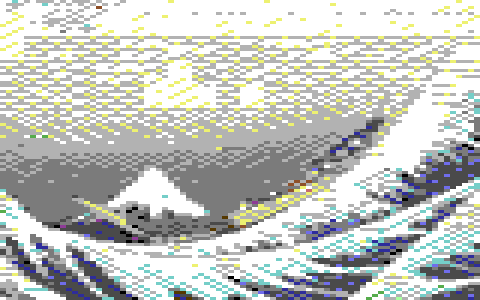 The same detail with a background per 4 × 1 cell